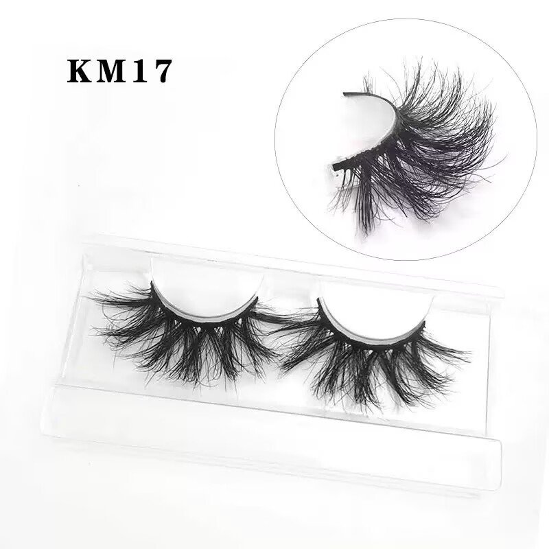 25mm real mink lashes soft handmade resuable Eyelashes Fastest Shipping way