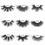 Cross-border 3D mink false eyelashes ,thick and crossed naturally lashes